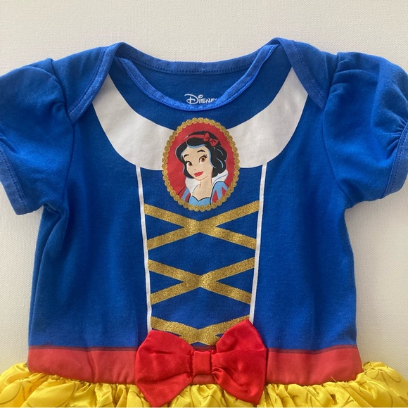Disney Baby Girl 12-18 Months Snow White Princess Bodysuit Dress Costume - Picture 8 of 8